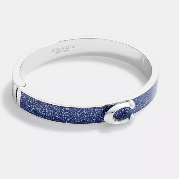 COACH Hinged Bangle Bracelet - Picture 1 of 8